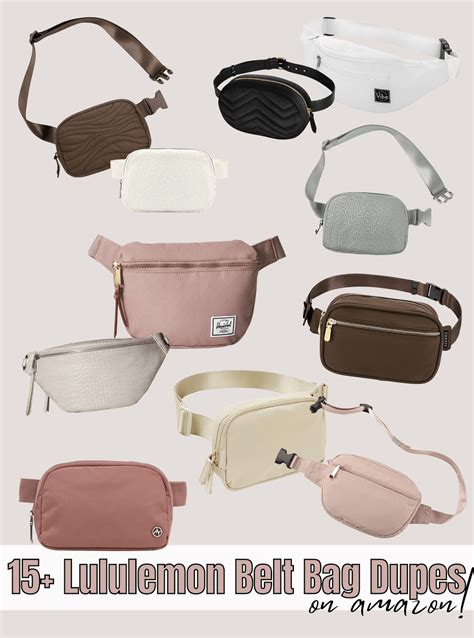 amazon lulu lemon belt bag dupe|best lululemon belt bag dupe.